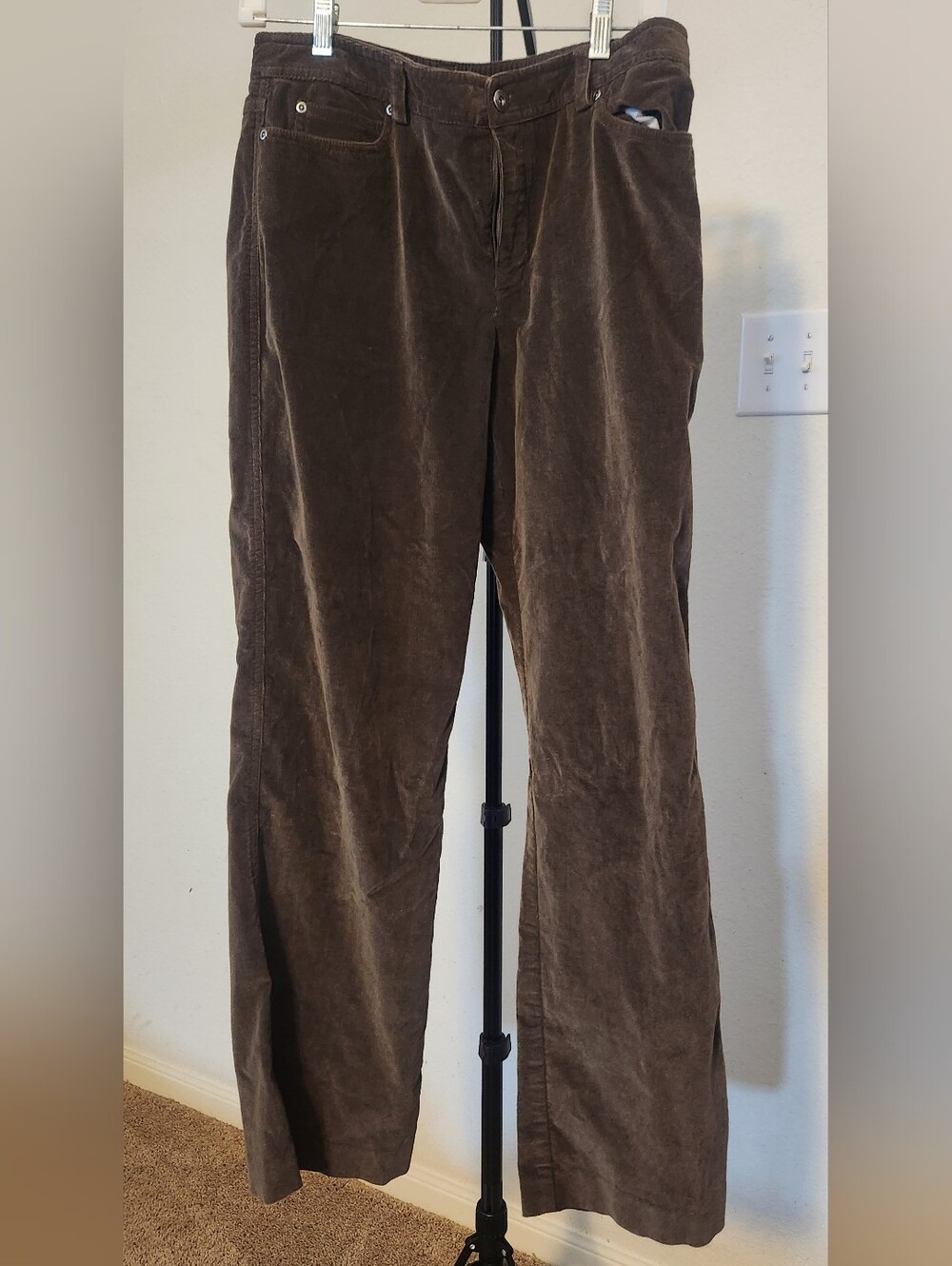 Rafaella Soft Brown Corduroy Trousers